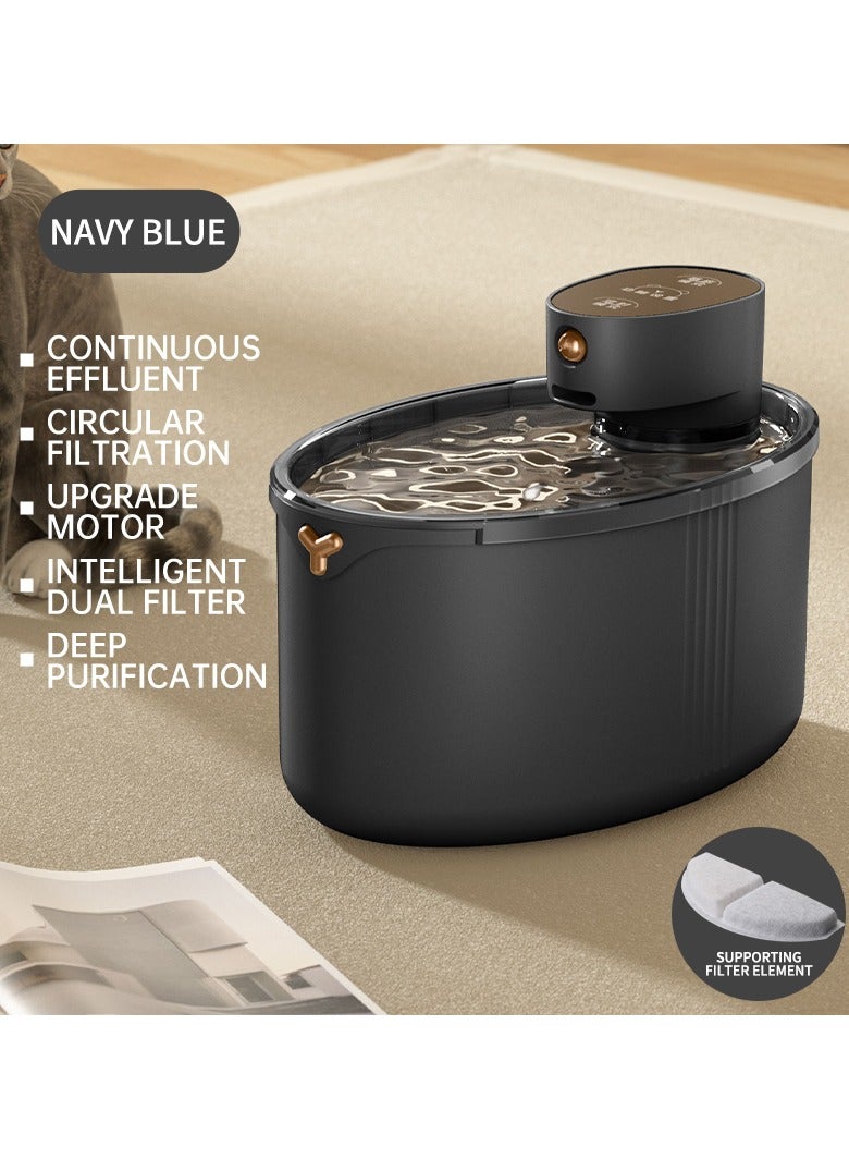 general Smart Pets Water Dispenser Cat Dog Water Dispenser Intelligence Wireless Automatic Cycle - Image 2